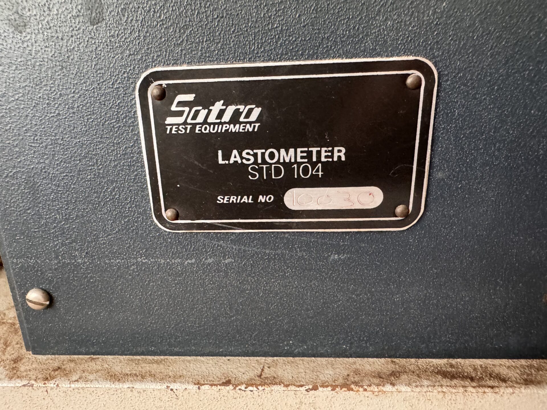 Lastometer Satra STD 104 – Bild 2